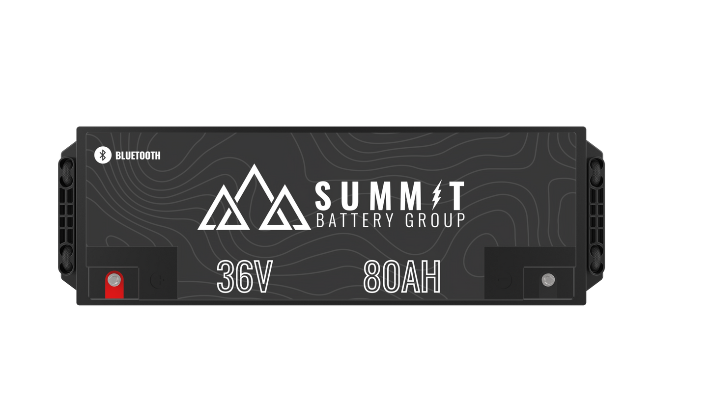 Summit Battery 36V 80AH Dual Purpose Marine Lithium Battery Kit