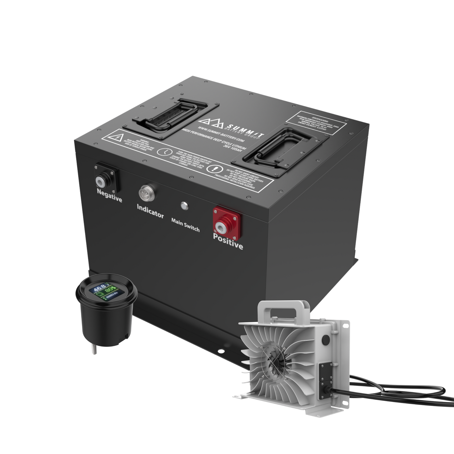36V 105AH Lithium Golf Cart Battery Kit