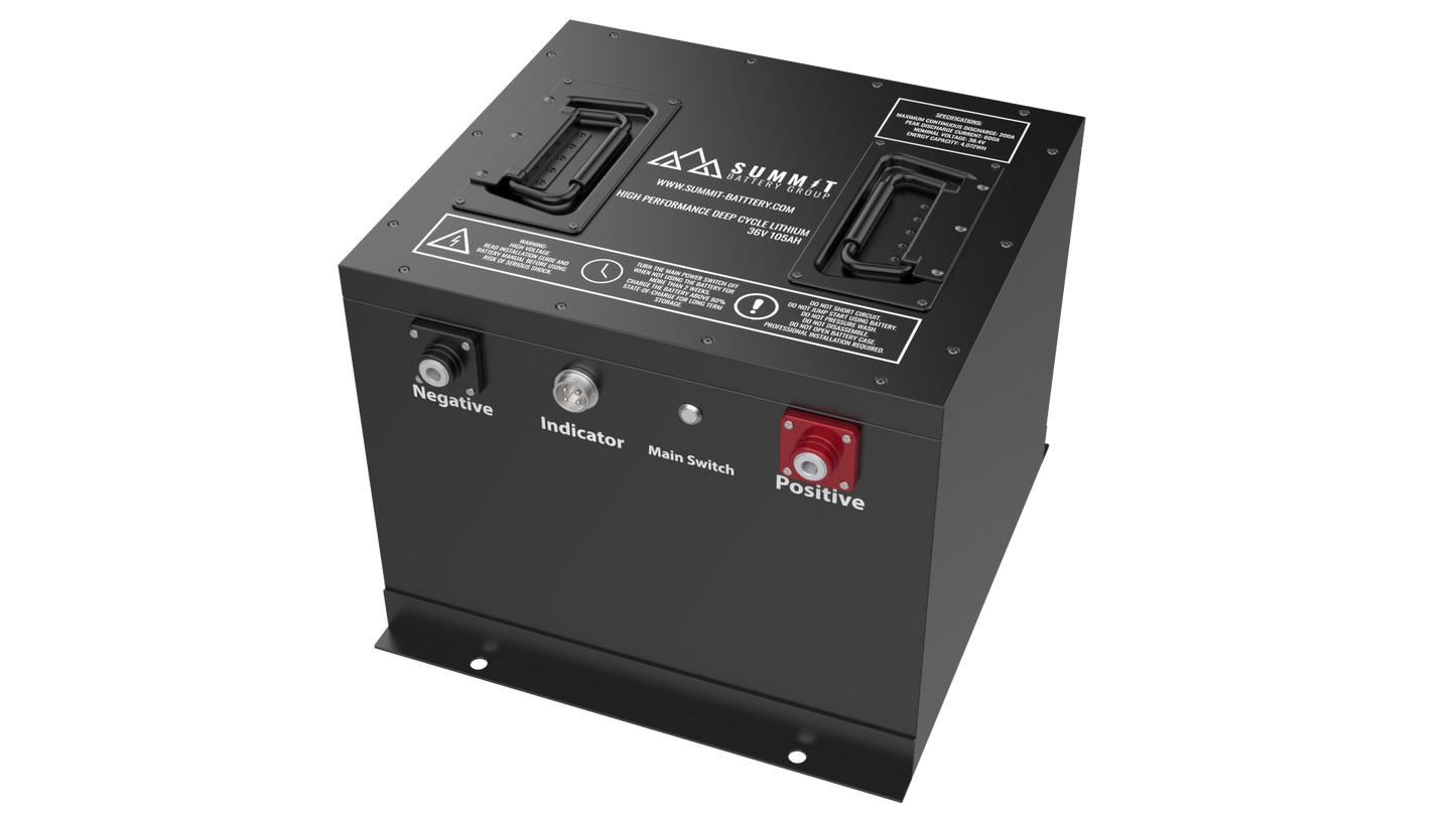 36V 105AH Lithium Golf Cart Battery Kit