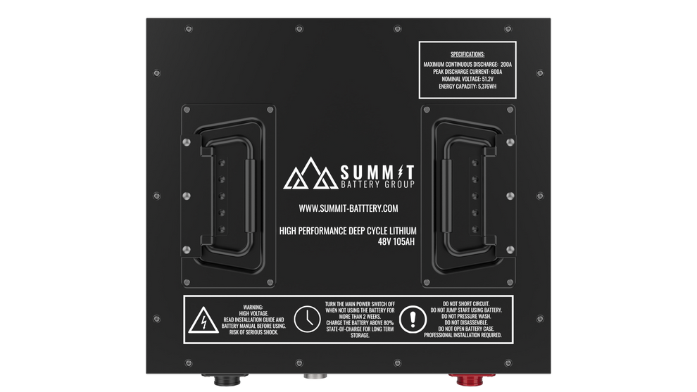 Summit Battery Group - 48V 105AH Lithium Golf Cart Battery Kit